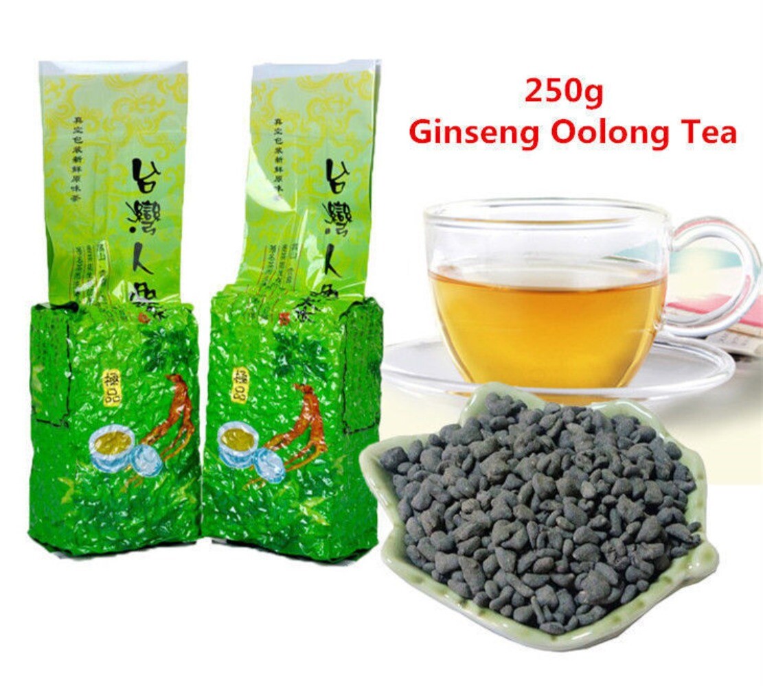 Taiwan Ginseng Oolong Tea 250g Premium Tie Guan Yin Slimming Natural Loose Leaf