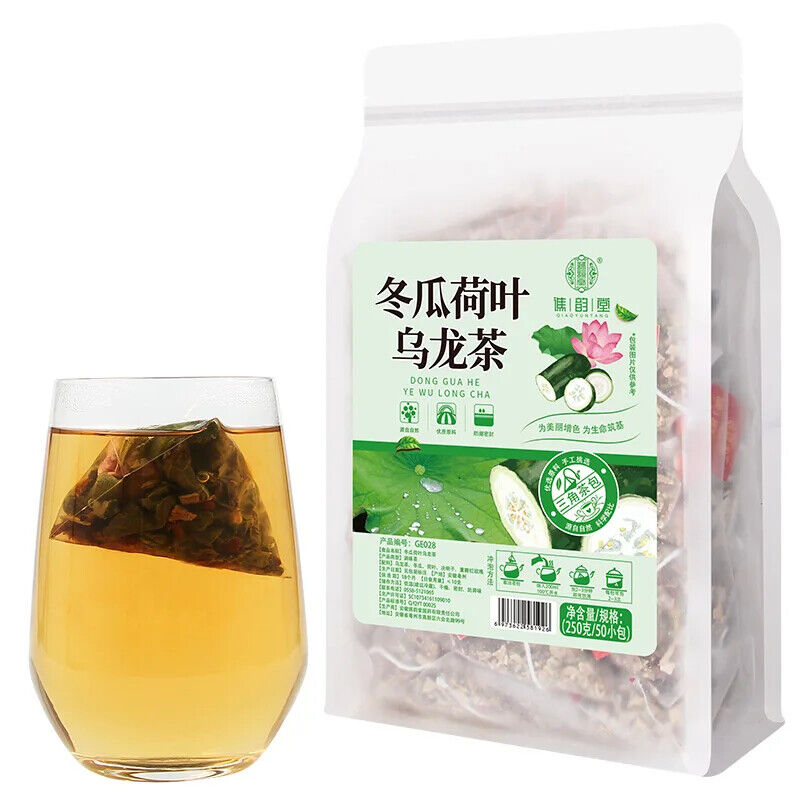 Winter Melon and Lotus Leaf Oolong Tea Oolong with White Gourd Lotus Leaf 250g Main image