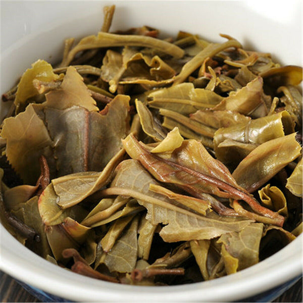 HelloYoung Xiaguan Golden Silk Tuo Cha Natural Puer Tea Raw Pu-erh Tea Green Tea Bags 100g