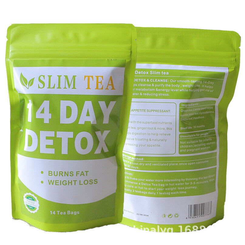 3g*14 bags Natural Slim Tea 14day Detox Weight Loss Herbal Tea