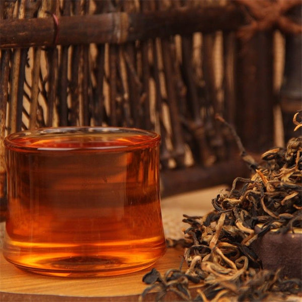 HelloYoungTea Red Box Dian Hong Golden Black Tea Dianhong Tea Gift Tea Spring Fragrant Flavor