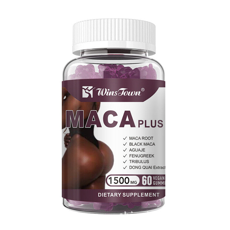 100% Pure Maca Plus Gummy HIP BUTT ENLARGEMENT  Natural Big Butt Gummies