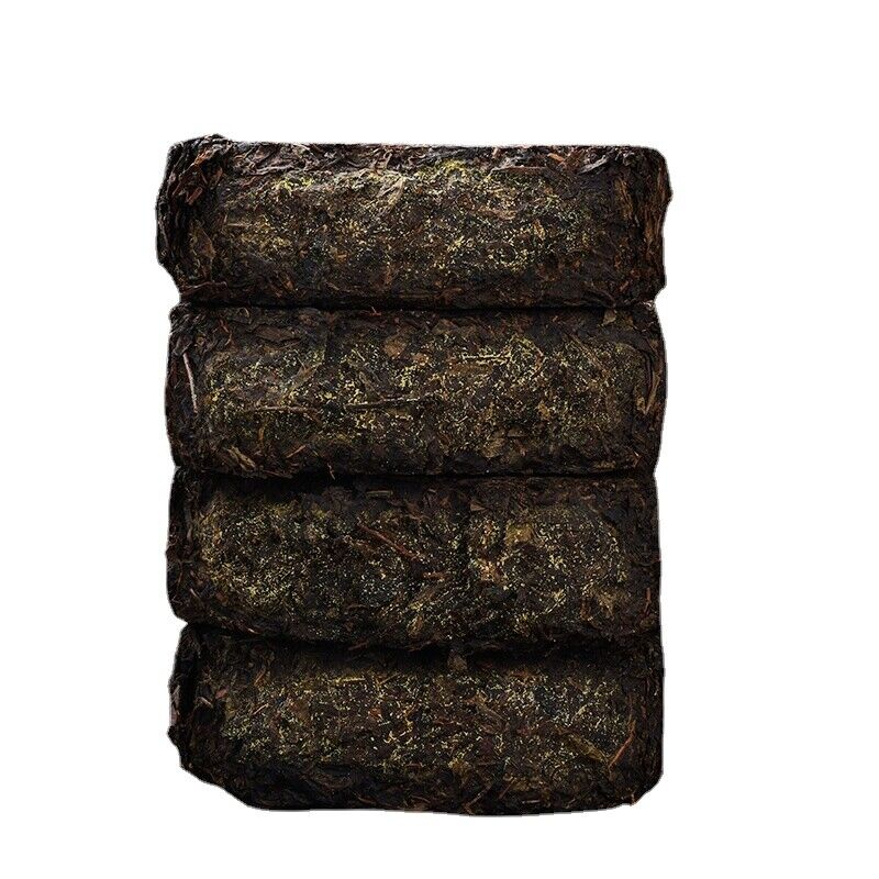 HelloYoung 1kg Hunan Tianti Anhua Black Tea Golden Flower Tian Fu Brick Tea Anhua Black Tea