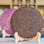 HelloYoung 357g Ripe Puerh Tea Palace Golden Bud Ripe Yunnan Ancient Tree Tea Cake