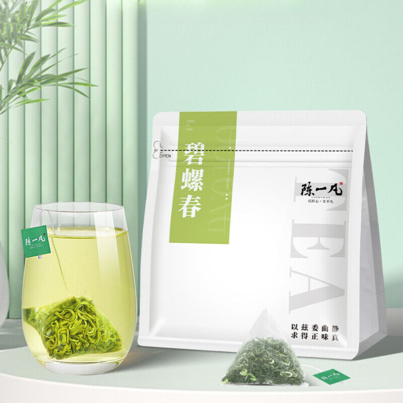 Bi Luo Chun Green Tea 2025New Mingqian Spring Tea Flower Fruit Fragrant Tea Bags Main image