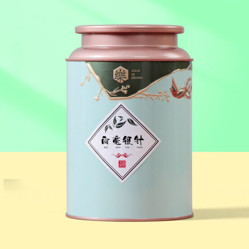 HelloYoung 100g (3.5Oz)  White Silver Needle Canned Loose Tea Fuding White Tea Main image