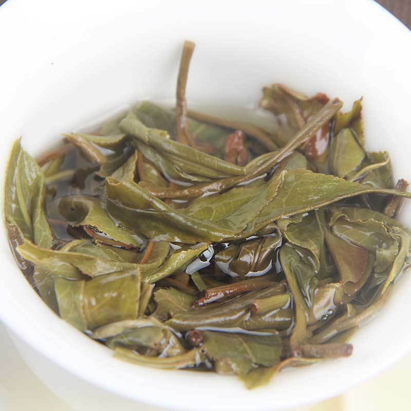 HelloYoung 357g High Quality Cha Tea Yunnan Yiwu Top Ancient Tree Pu'er Tea Cake 易武古树
