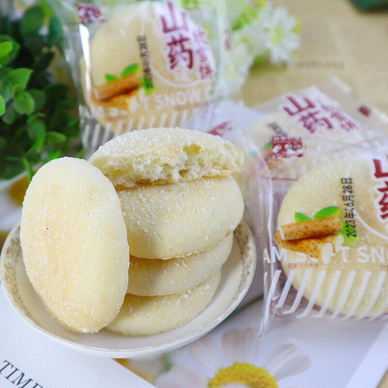 Yam Toast Soft Snow Cake Bread Milk Flavor Biscuit Egg Breakfast Snack