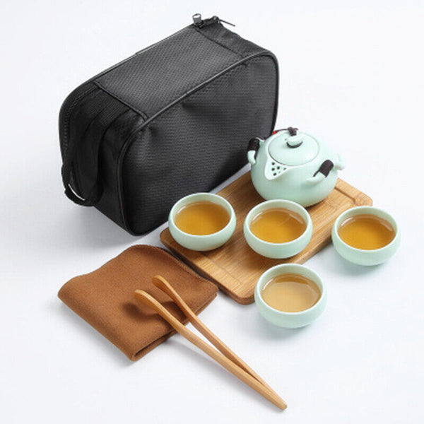 Kettle Gaiwan Tea Cup Portable Tea Drinkware Ceramic Teapot for Chinese Tea Pot