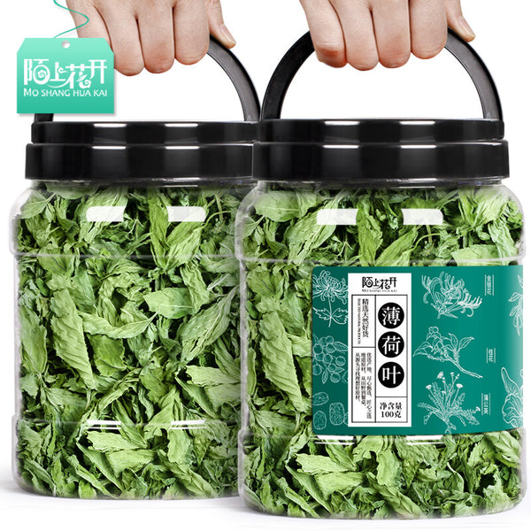 Dried Refreshing Tea Healthy Drink Organic Natural Mint Leaves