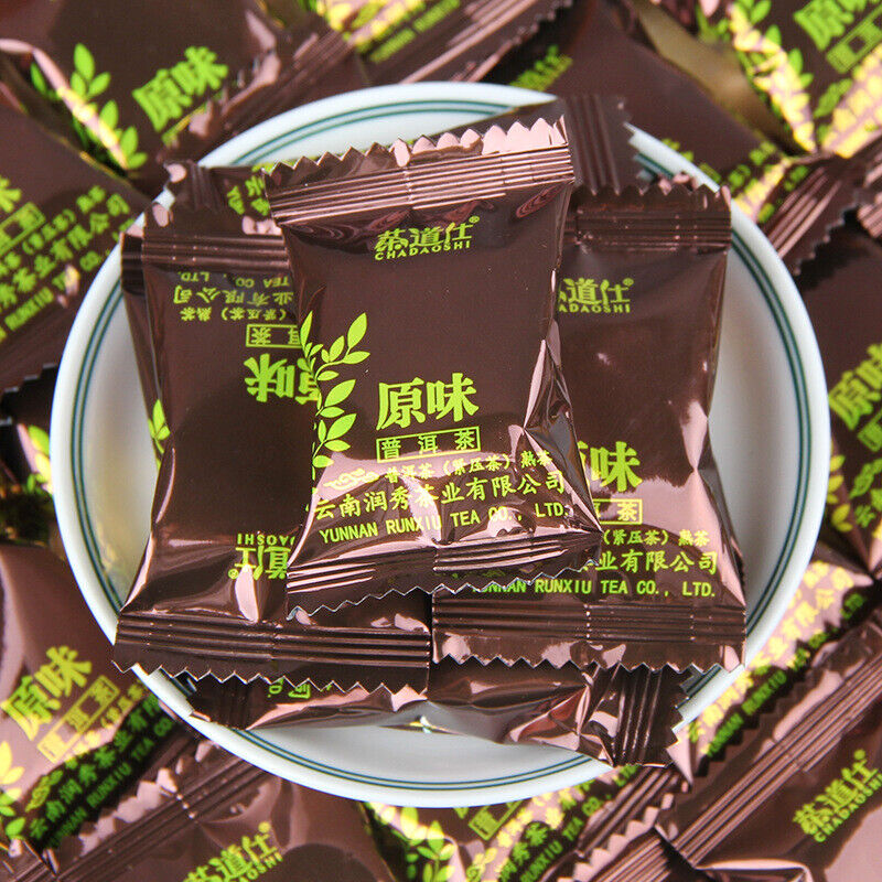 500g Top Puerh Ripe Tea Small Tuocha Candy Paper Original Small Tuocha Ripe Tea Secondary image