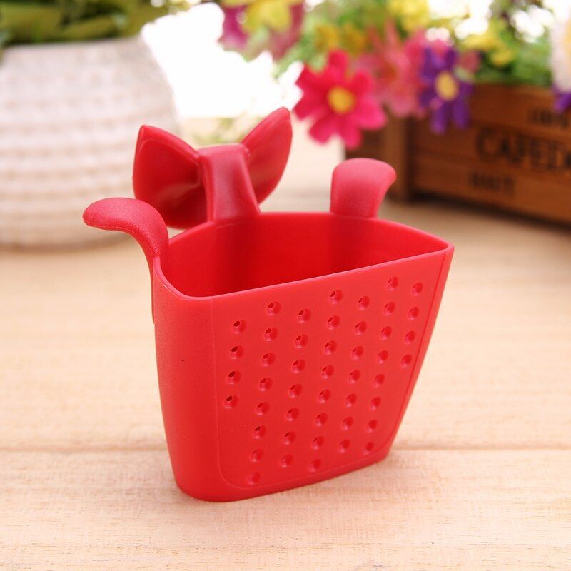 Cartoon Plastic Teabags Filter Coffee Tea Infuser Strainer Drinkware Accessories