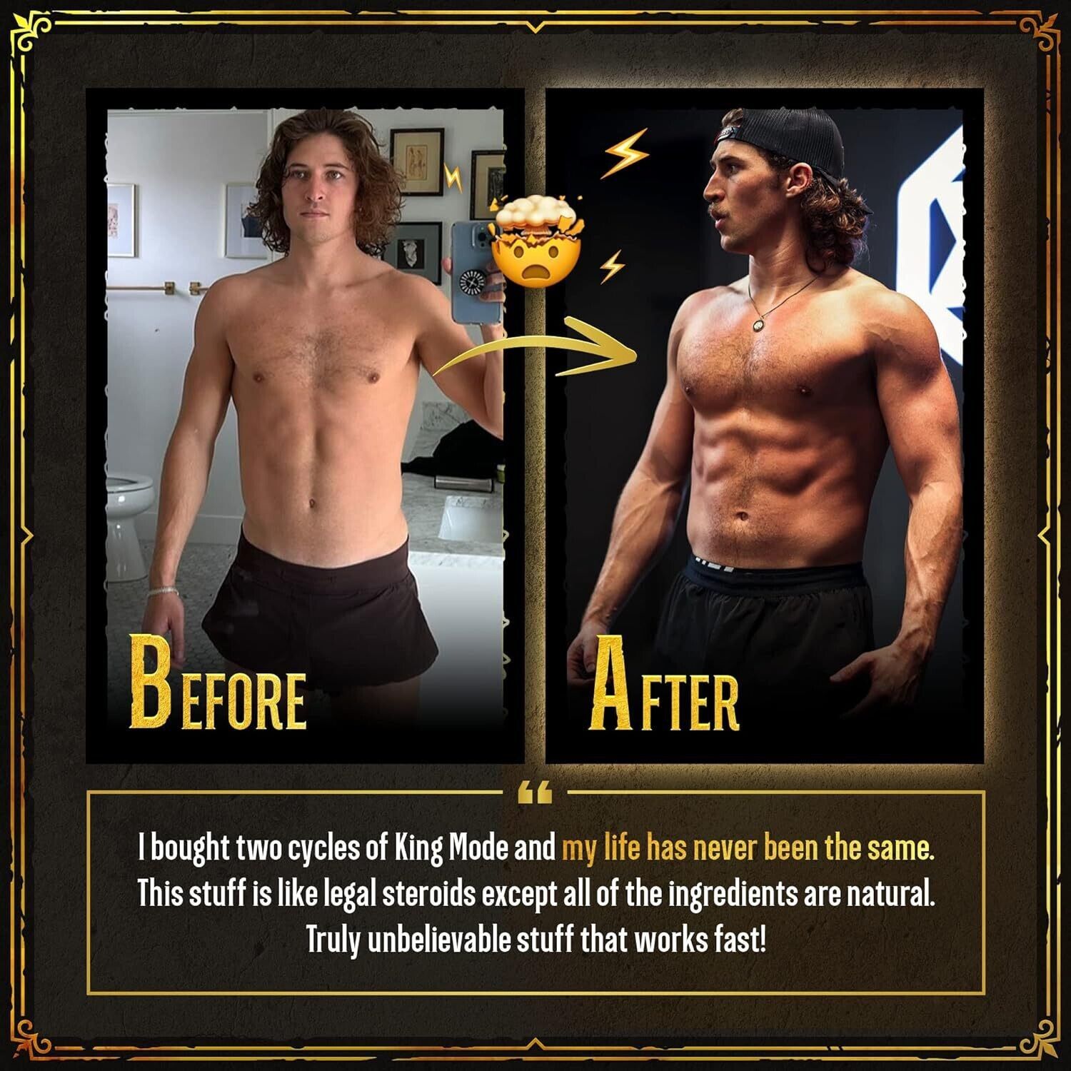 King Maker 13-in-1 Men’s Capsules 120 Count  Ultimate Health & Vitality Formula