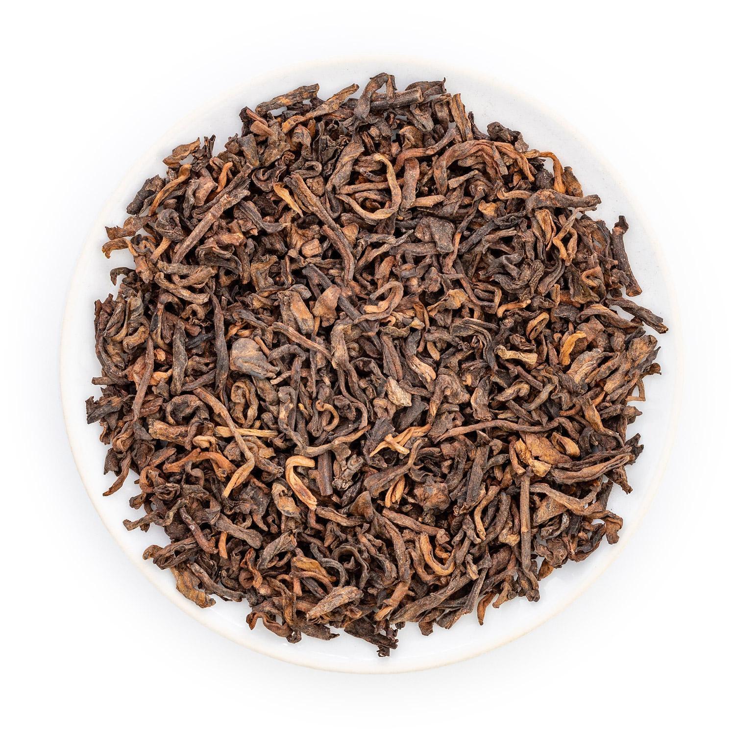 Imperial Ripe Puer Tea Loose Leaf China Yunnan Puerh Black Tea Main image
