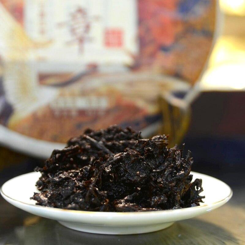 ''Old Ban Zhang'' Ancient Tree Handmade Shu Puerh Tea，2018 Ripe Puerh Tea 357g