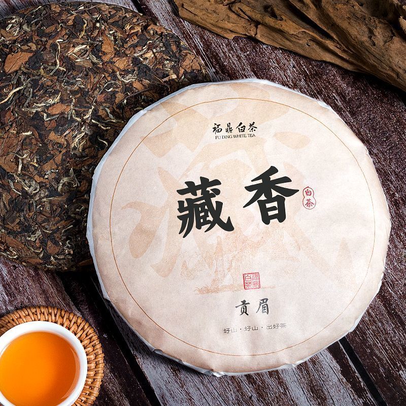 Authentic Fuding Old White Tea Cake White Tea Bulk Strong Aroma 350g Secondary image