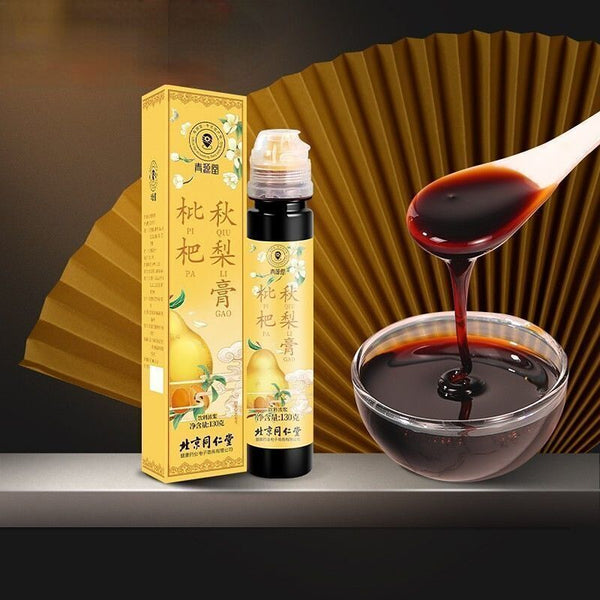 HelloYoung Loquat Autumn Pear paste moisturize throat 130g pipa qiu li gao枇杷秋梨膏 青源堂雪梨膏 润喉润肺