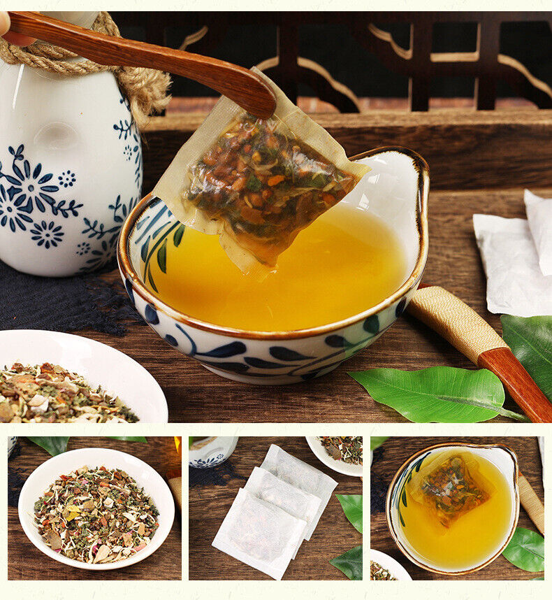 HelloYoung 200g/40 bags 18 flavors sunset benefit tea liver health tea Yi Gan health tea