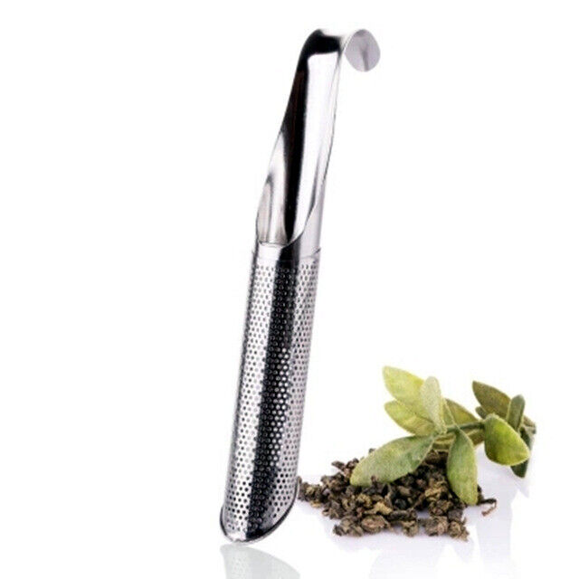 Pipe Shape Loose Leaf Diffuser Tea Strainer Stainless Steel Infuser Tea Filter