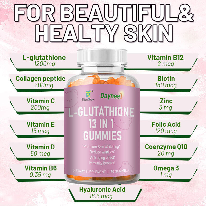 L-Glutathione 13 in 1 Gummies Immunity Booster 60 Gummies Secondary image