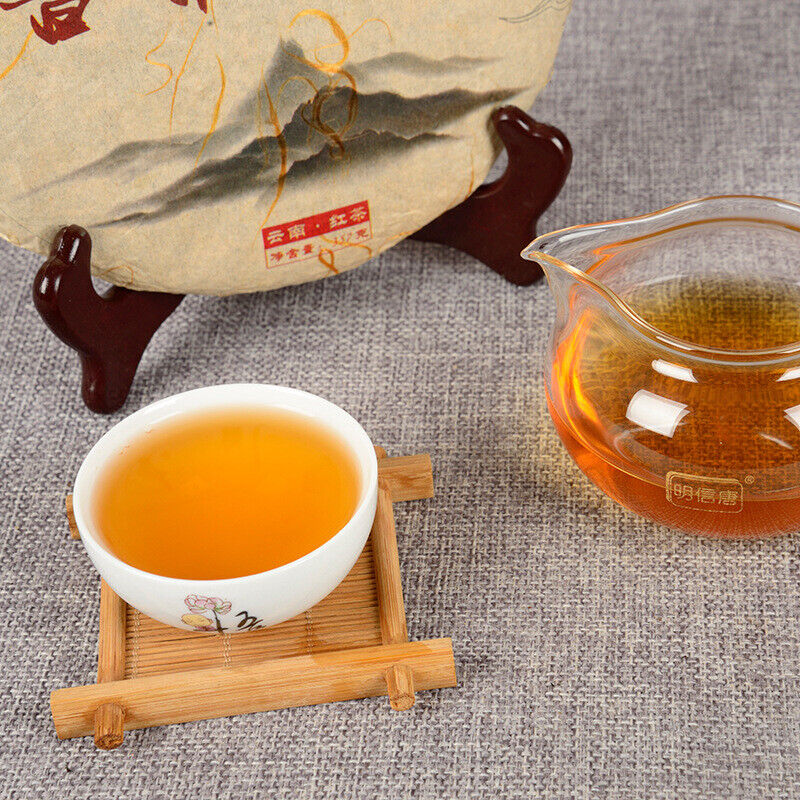HelloYoung 357g Yunnan Black Tea Xigui Black Tea Cake One Bud One Leaf Black Tea Cake