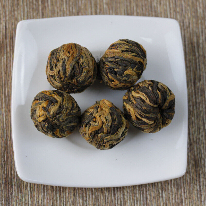 HelloYoung Dragon Pearl Tea Raw Pu-erh Tea White Moonlight White DianhuoTea From 10 pcs.