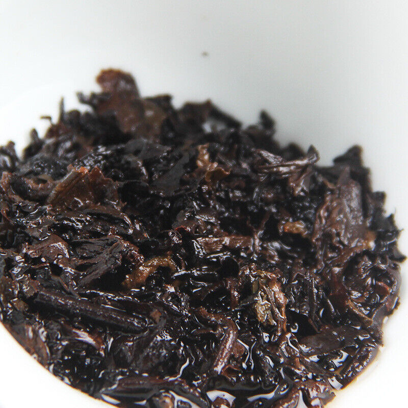 HelloYoung 100g Pu'er tea cake Brown Mountain seven cakes round tea ripening small cake tea