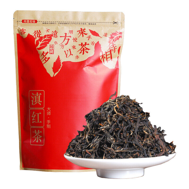 HelloYoung 250g Menghai early spring honey fragrance Dian Hong tea leaves bagged black tea