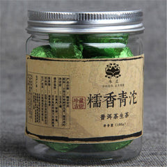 HelloYoung100g Yunnan Pu-erh Tea Tuo Canned Glutinous Rice Puer Small Tuocha Raw Pu Er Tea