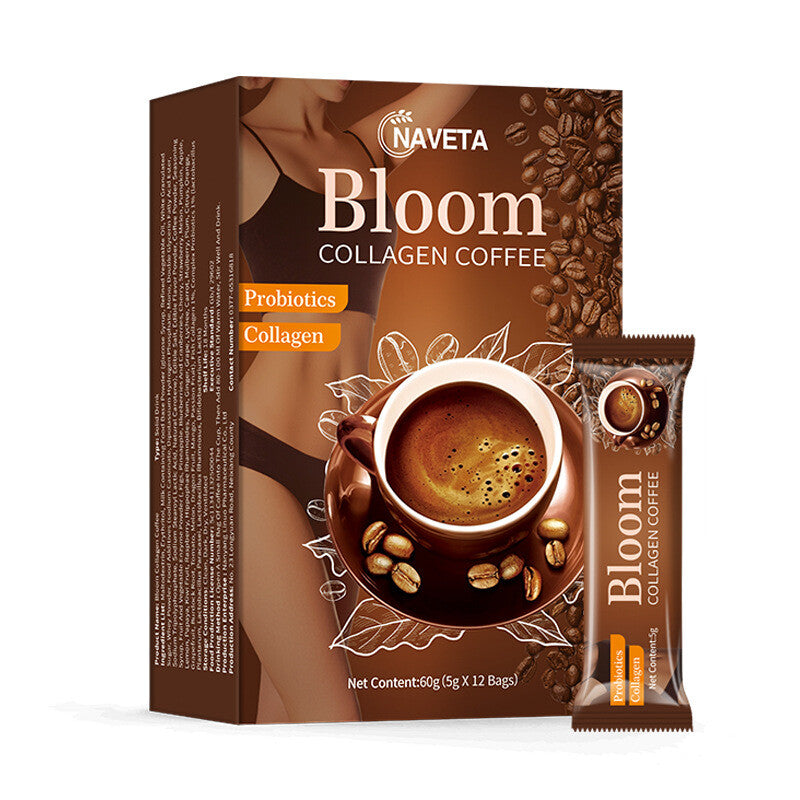 Glutathione Collagen Coffee Instant Beauty Drink Skin Whitening Firming Energy