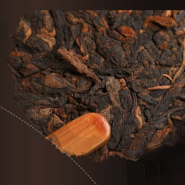 HelloYoung Ripe Pu-erh CakeDr. Pu'er Tea Royal Golden Needle Jin Zhen Gong Ting 357g
