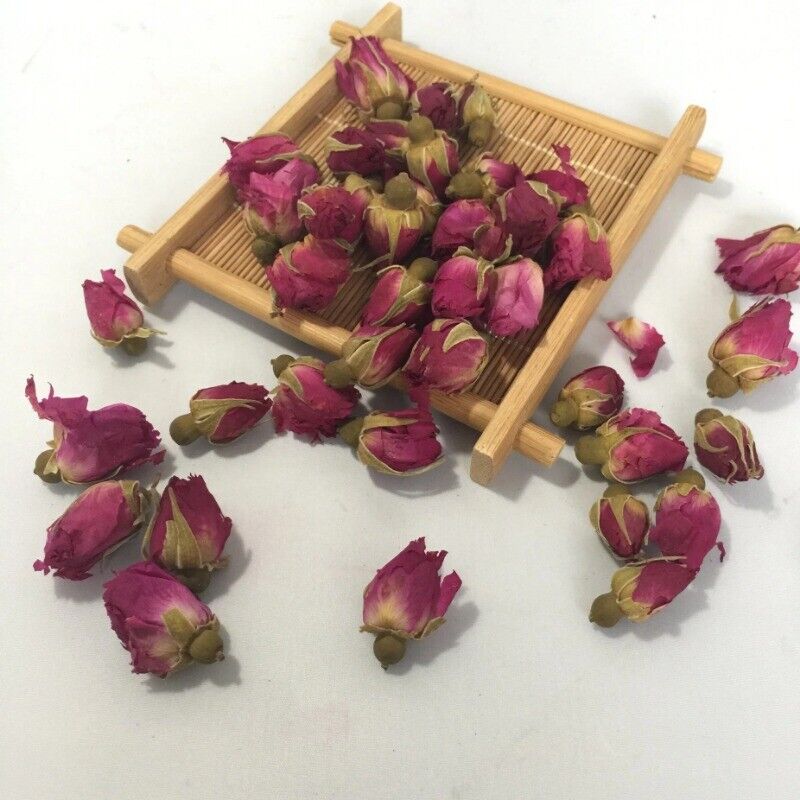Ping Yin Mei Gui Food Grade Dry Flower Bud Ping Yin Rose Flavor Tea 100g