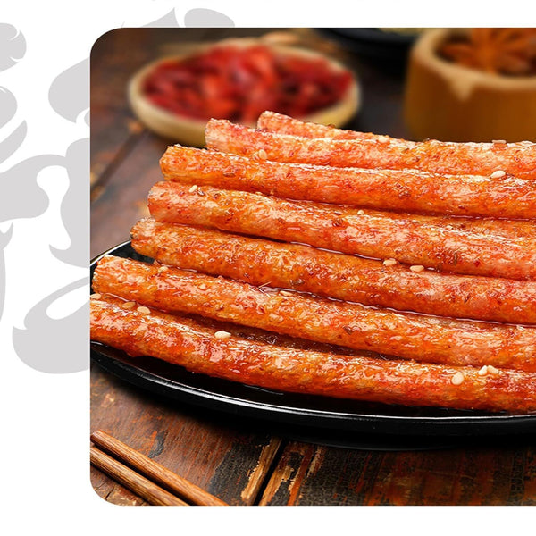 Pikanter Streifen Latiao Snack Chinesische Spezialität Veganer Pikanter Snack