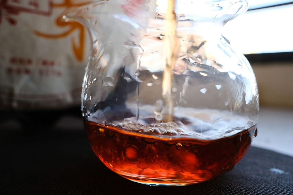 Premium Yanchu Pu-erh Tea Qi Zi Cake Golden Buds Ripe Tea 357g Smooth Aroma