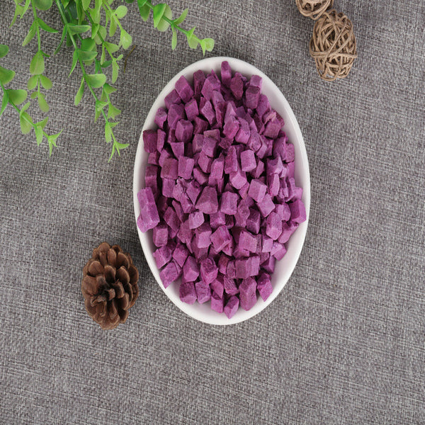 Natural Freeze-dried Purple Sweet Potatoes Freeze-dried Vegetable 250g/500g