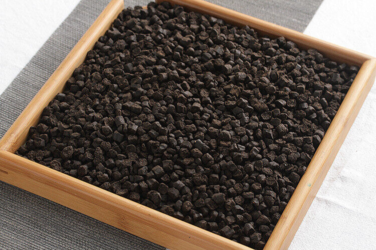 HelloYoung 500g Yunnan Pu'er Ripe Tea 09 Menghai Nuoxiang Tea Fossil New C1 Crushed Silver