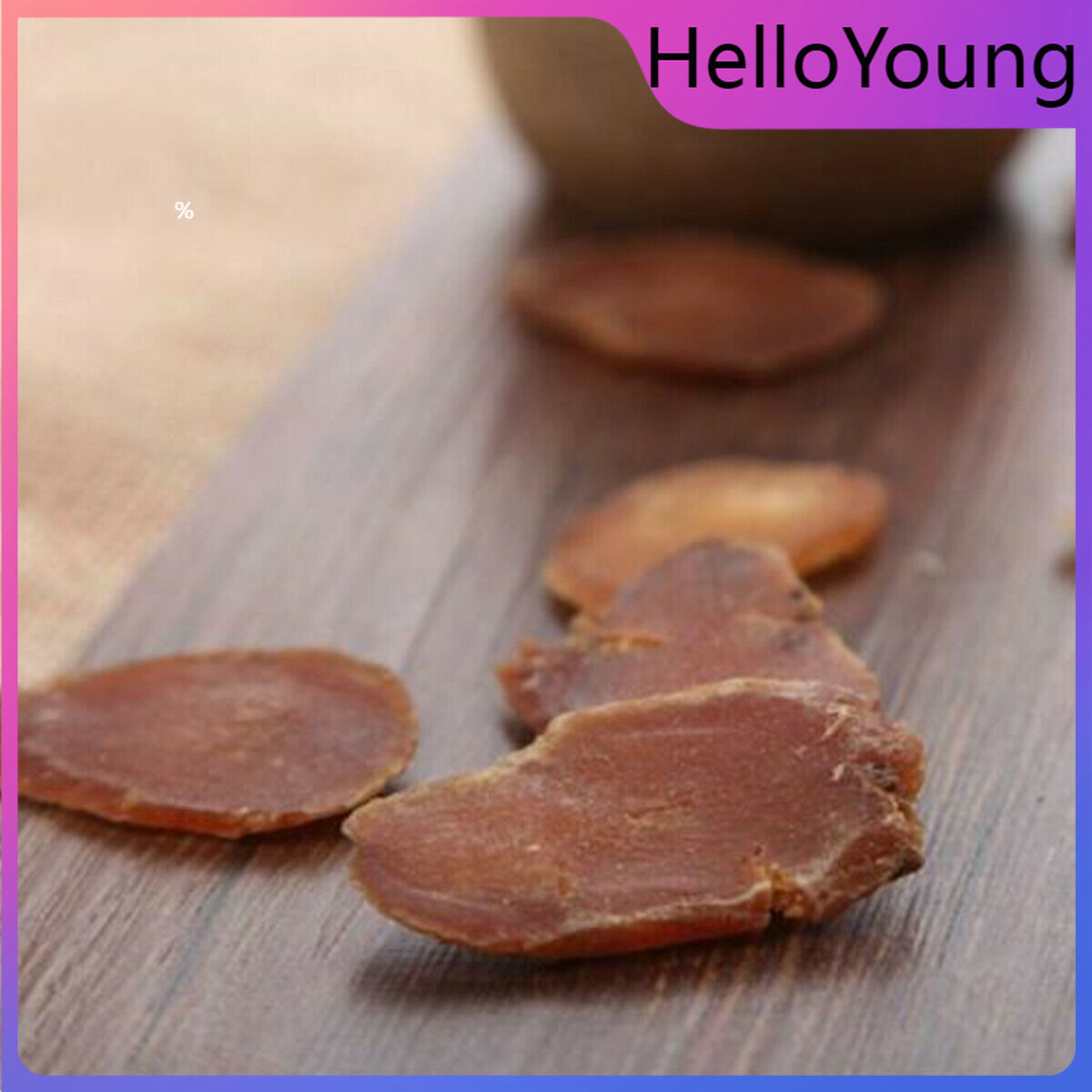 100g Red Ginseng Slices Dry Ginseng Root  Herbal10 Years Slices Health Of Herbs Main image