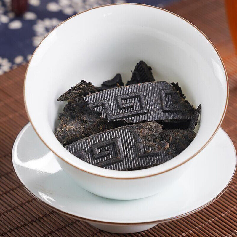 Aged Wuyi Mountains Dragon Phenix Big Red Robe Tea Da Hong Pao Black Tea Cake