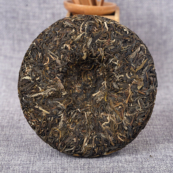 HelloYoung 200g Yunnan Tea Pu'er Raw Tea Cake 薄荷塘茶饼