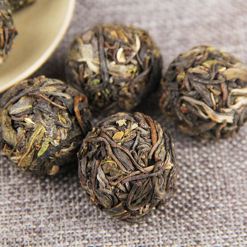 HelloYoung Glutinous Rice Fragrance Pu'er Raw Tea Dragon Pearl 500g Pu'er Tea Tuocha Secondary image