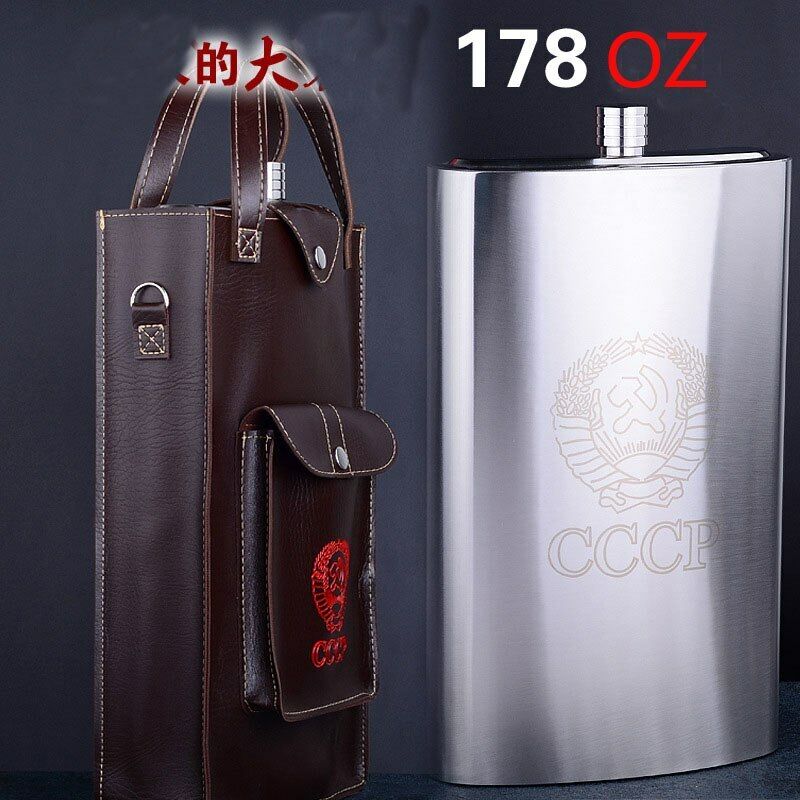 Alcohol Bottle Belt Case Stainless Steel Hip Flask Liquor Whisky Portable Pocket