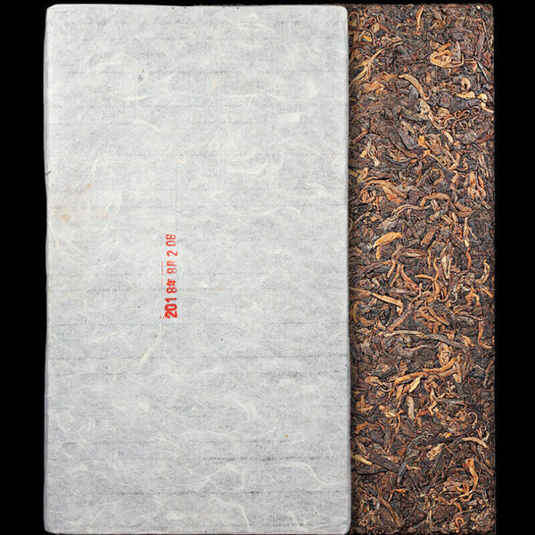 HelloYoung TeaYunnan Natural Cooked Pu-erh Black Tea 1000g Chinese Aged Pu-Erh Tea Gold Brick