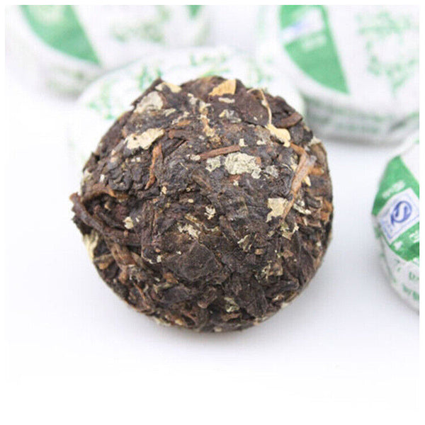HelloYoung Yunnan Pu'er Ripe Tea Mini Small Tuocha Lotus Leaf Pu'er Herbal Tea 500g/17.6oz