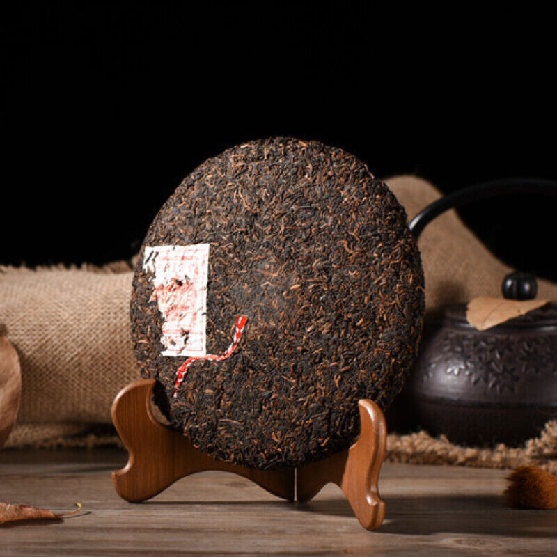 HelloYoung TeaBig Tree Ripe Tea 357g Chinese Black Tea Yunnan Pu-Erh Tea Premium Palace