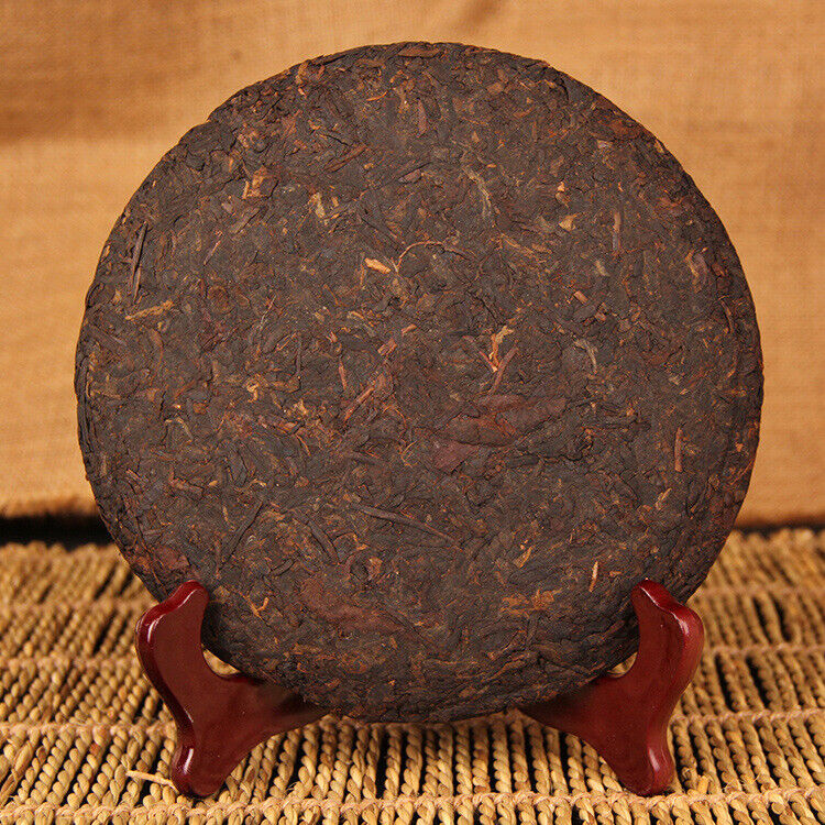 HelloYoung Yunnan Pu'er Ripe Tea Cake 357g Yunnan Pu'er Tea Cake Healthy Drink