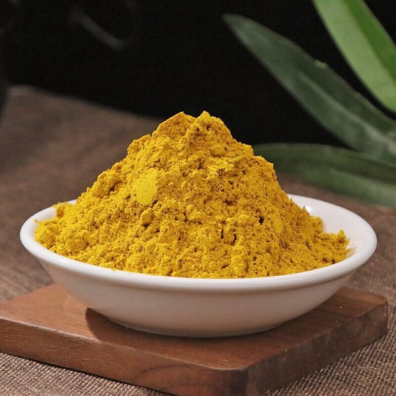 HelloYoung Turmeric Powder Chinese Herbal Medicine High Quality Turmeric Flakes Powder 500g