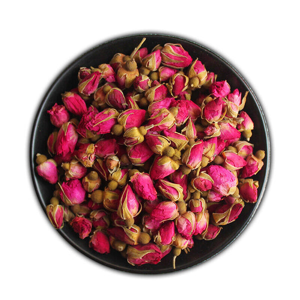 HelloYoung Red Rose Bud Tea Aroma Dry Flowers Ecology Herbal Blooming Tea China Flower Tea