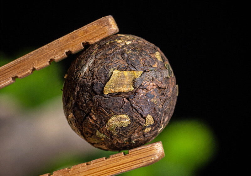 500G Yunnan Pu'er Tea Glutinous Fragrant Xiaotuo Old Ripe Tea Dragon Ball Tea