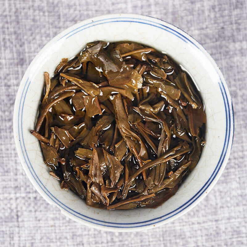 HelloYoung Pu'er Tea Raw Tea Cake 400g Old Tea Tree Tea Cake Healthy Drink