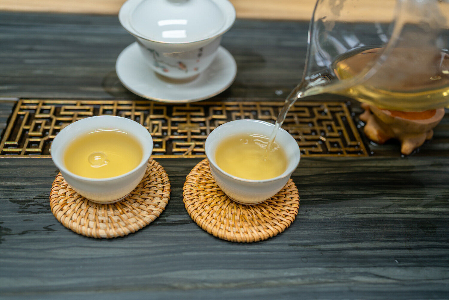 HelloYoung 500G Yunnan Puerh Raw Tea Icelandic Thin Slices Small Square Slices Orchid Aroma